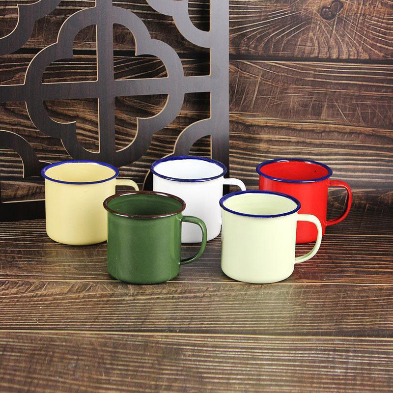 【M】Enamel Drinking Mugs Multip - огляд і ціна Home Office Logo
